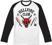 Stranger Things Hellfire Club Heren Shirt met lange mouwen - meerkleurig - L