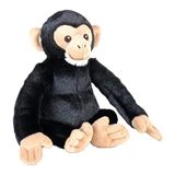 Wild Republic Splendors-Eco Chimpansee Baby Chimpansee Pluche knuffeldier, 15 cm, milieuvriendelijk