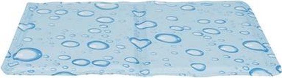 Trixie Koelmat hond - 90 x 50 cm - Druppel - Lichtblauw