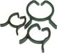 Geli klemmen set - 120 stuks - Groen