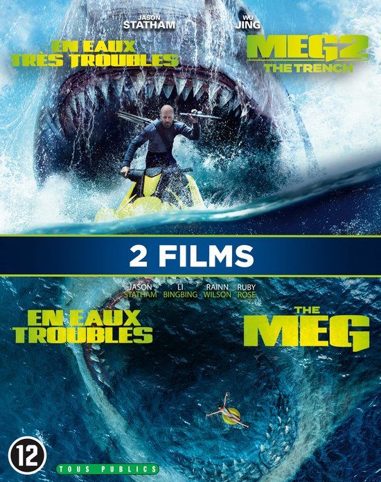 The Meg 1 & 2 - Blu-ray - Standard Edition