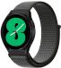 By Qubix - Sport Loop nylon bandje - Donkergroen met grijze band - geschikt voor Huawei Watch GT 6 / GT 7 / GT 6 pro / GT 7 pro - 46mm