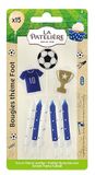La PATELIÈRE Voetbalkaarsen, 15 stuks
