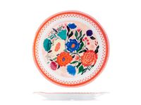 H&H Gipsy Borden van melamine, decoratief, diameter 28 cm, 6 stuks