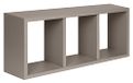 Homemania Tristano Wandrek voor woonkamer, slaapkamer, kantoor, MDF, bruin, 70 x 30 x 15,5 cm