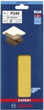 Bosch EXPERT C470 Feuille abrasive - 93 x 230mm - Grain 240 - 8 trous - Pack de 10