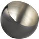 APS Plat rond dienblad SPHERE, 0,1 litre, gunmetal, set van 3