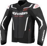 Alpinestars GP Force V2 Air Motorfiets Leren Jas - Zwart/wit - Maat 48