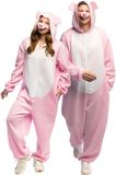 Boland Kostuum Varken (max. 1.95 m) Volwassenen Unisex Roze Polyester Ritssluiting Handwas