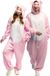 Boland Kostuum Varken (max. 1.95 m) Volwassenen Unisex Roze Polyester Ritssluiting Handwas