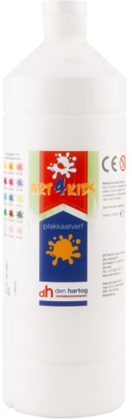 Creall Plakkaatverf Art4Kids WIT 1000ml