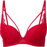 s.Oliver Push-up-bh met kanten details rood