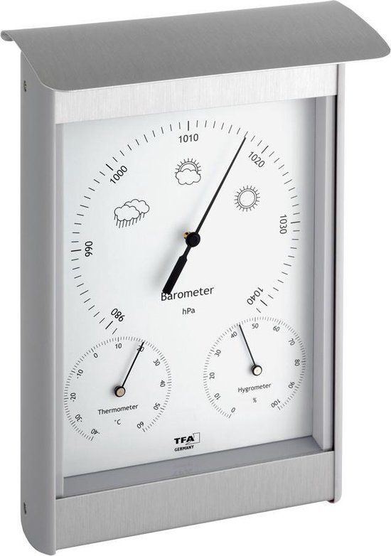 TFA-Dostmann 20-2045 Digital Weather Station - Silver