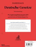 Deutsche C.H. Beck Deutsche Gesetze 205. Ergänzungslieferung Paperback