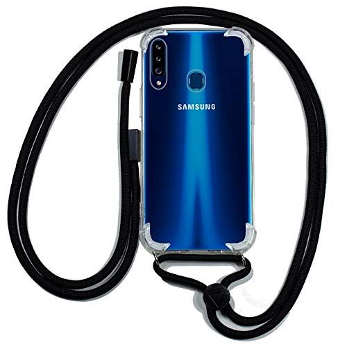 COOL SMARTPHONES & TABLETS ACCESSORIES Cool beschermhoes voor Samsung A207 Galaxy A20s, zwart koord