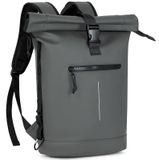 Sac à dos imperméable avec fermeture enroulable, adapté à la randonnée et aux voyages