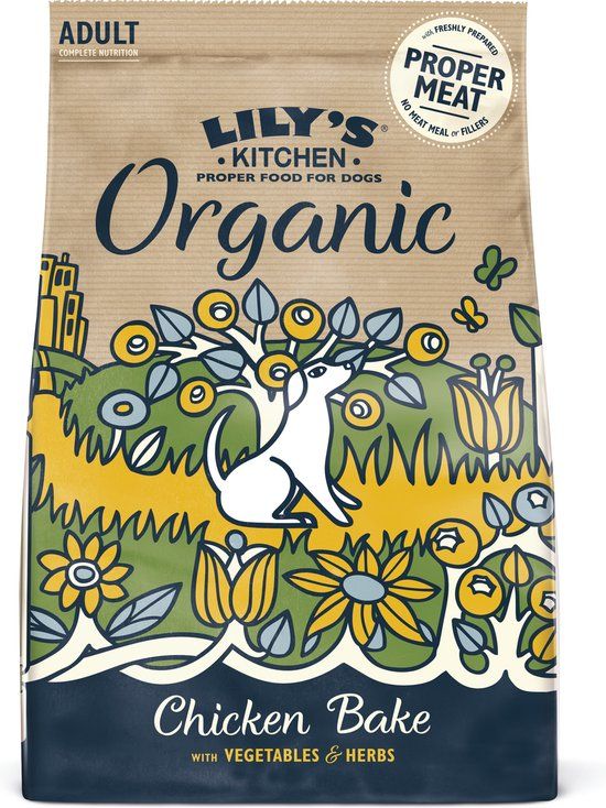 Lily's Kitchen Adult Organic Chicken Bake - 1kg - Dog Food