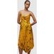 AllSaints Marta Ronnie Robe Jaune Ocre