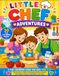 Little Chef Adventures: A Fun Coloring Book for Kids Ages 4–6 Featuring a Child Cooking Delicious Meals and Sweet Treats with Mom and Dad