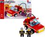 Alleblox Bloc pompier, camion de pompiers, 140 pièces, AB1010