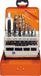 PROJAHN Tapset, boorset, binnenschroefdraadtapset HSS-G 15-dlg M3-M12