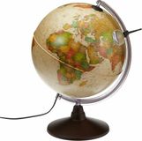 Nova Rico Wereldbol met Licht Marco Polo Plastic Multicolour Ø 30 cm