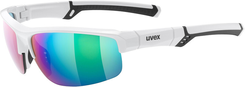 UVEX Sportstyle 226 Sportbril, white/mirror green
