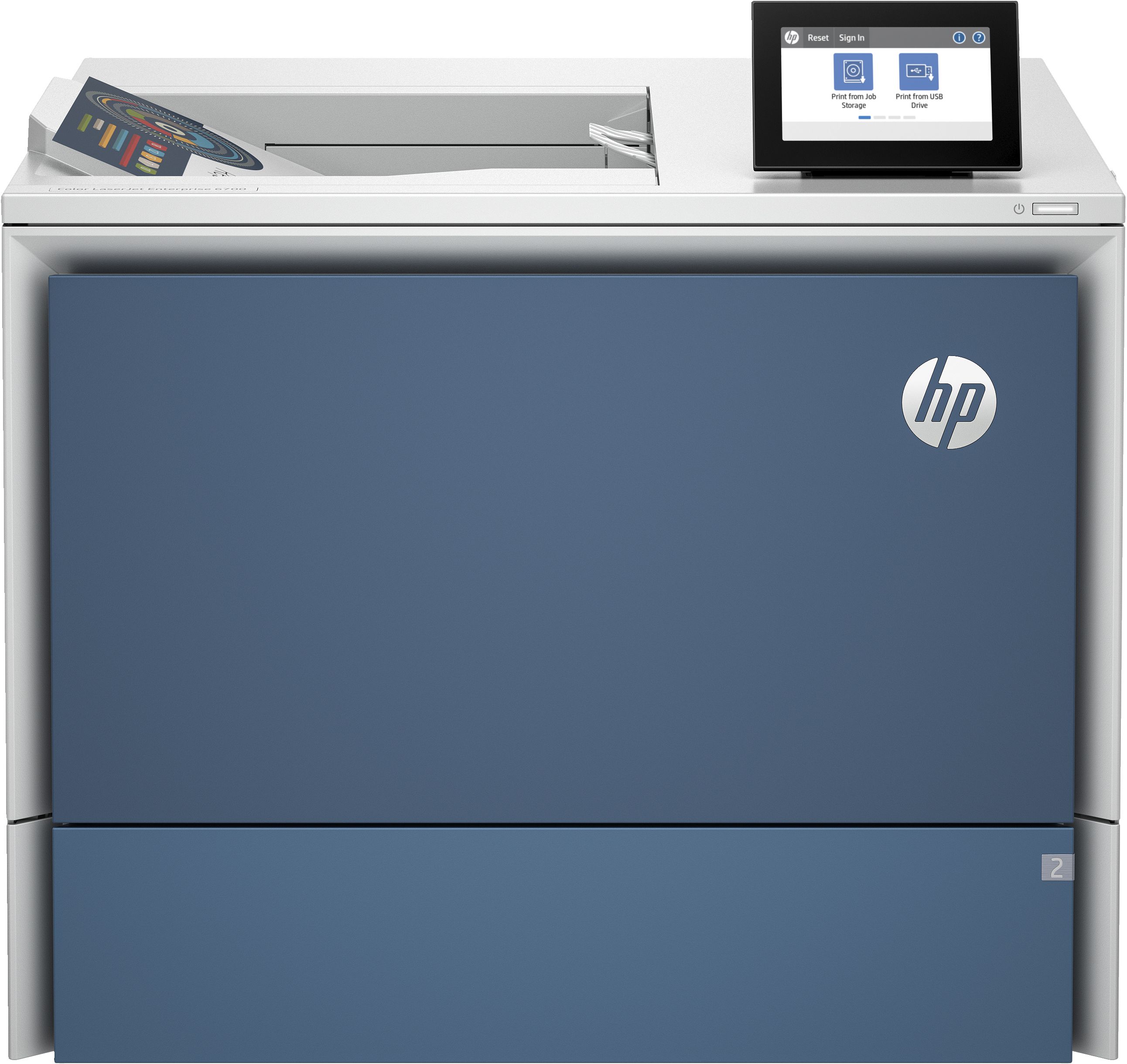 HP Color LaserJet Enterprise 6701dn - Kleurenlaserprinter - A4 - 61 ppm - Duplex - Ethernet, USB, NFC, Bluetooth