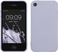 kwmobile telefoonhoesje geschikt voor Apple iPhone 4 / 4S - Back cover in pastel-lavendel