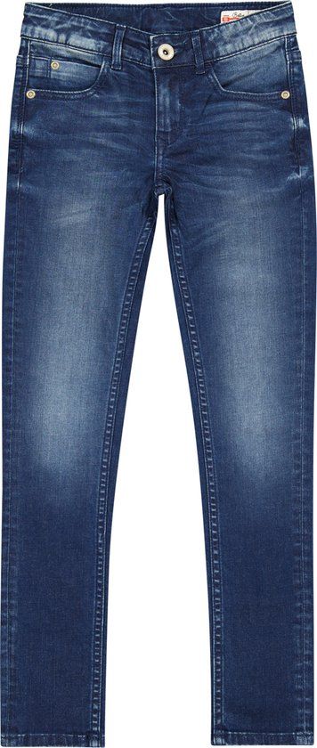 Vingino BETTINE Meisjes Jeans - Maat 146 - Dark Used