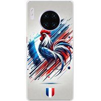 Huawei Bedrukt siliconen hoesje compatibel met Huawei Mate 30 Pro Coq francais