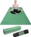 Tapis de yoga pliable 183x80cm TPE 10mm d'épaisseur antidérapant avec sac en filet