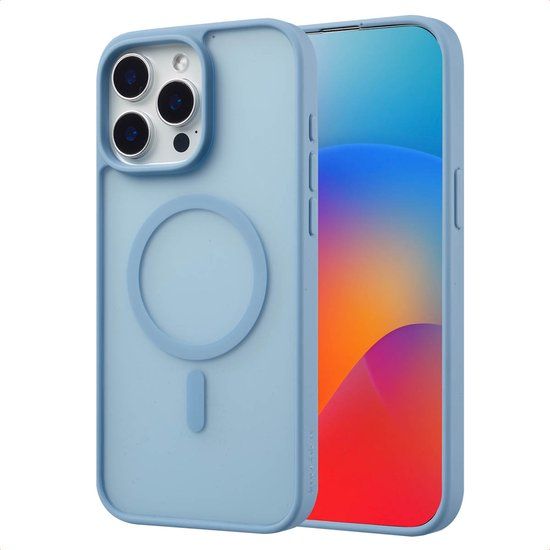 imoshion Color Guard Backcover geschikt voor MagSafe - Lichtblauw - iPhone 15 Pro Max