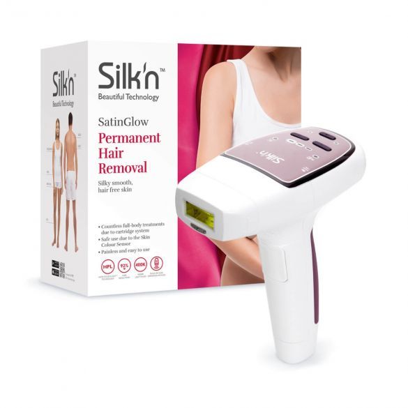 Silk'n SatinGlow - Home pulsed light (HPL) - Pink/White
