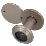 Amig - Deurkijker - Supergroothoeklens - Zilverkleurig - Messing