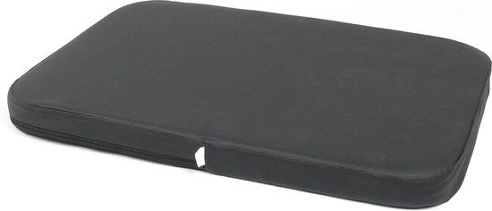 Hundos Benchkussen maat S 72x48x6 cm - Zwart