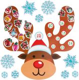 Family Pound Zelfklevende muursticker Kerstmis - adventskalender 1 Stuks [58635B]