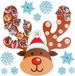 Family Pound Zelfklevende muursticker Kerstmis - adventskalender 1 Stuks [58635B]
