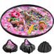 Sac de rangement de jouets et tapis de jeu sans marque - Organisateur portable de 150 cm avec cordon de serrage pour la maison et l'extérieur