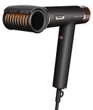 Merkloos SpeedStyle Pro Haardroger - 5 opzetstukken - Ionisch - Zwart - EU-stekker, 662 g