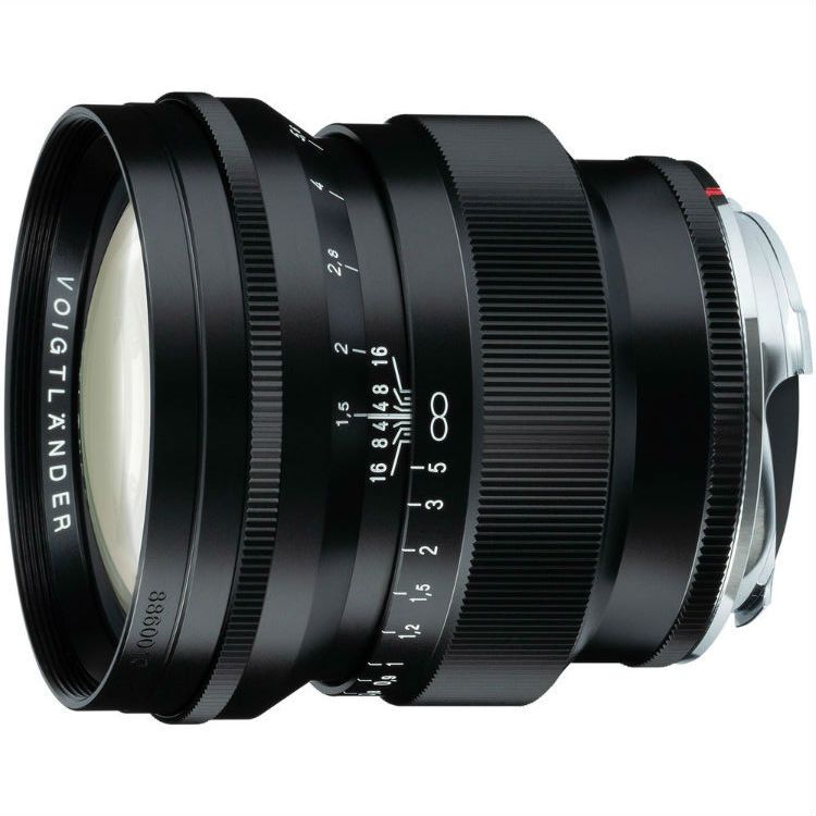 Voigtländer Nokton 75mm F/1.5 - Zwart - 4002451001717