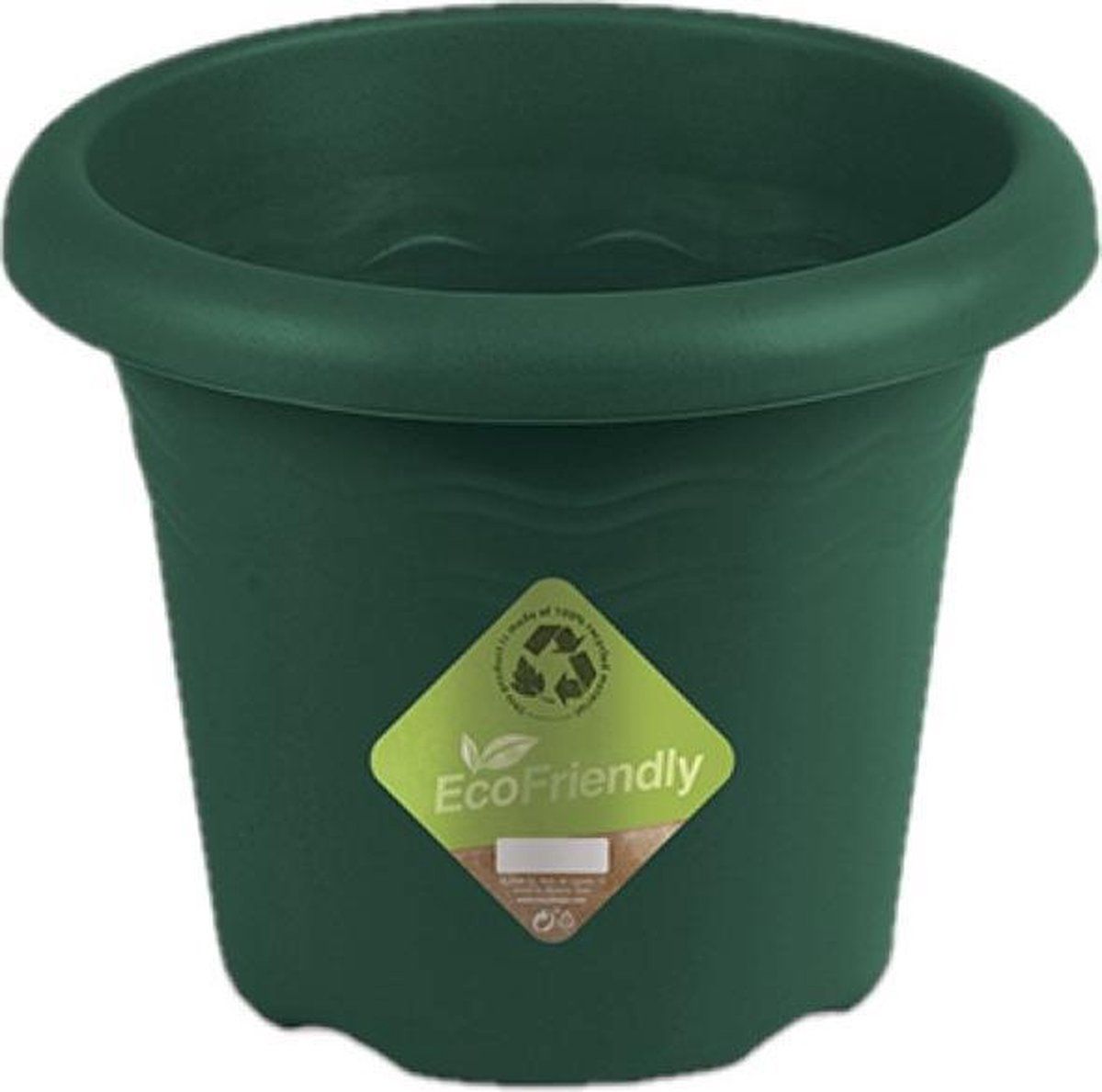 Hega Bloempot Flori 14,1 Liter 26 X 20,9 Cm Gerecycled Groen