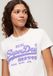 Superdry Slimfit T-shirt met neonprint Dames T-shirts