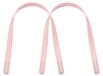 Bretelles de sac à main en cuir, 2 pièces, 60 cm, remplacement pour sacs à main, rose