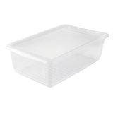 Keeeper Opbergdoos met Air Control System, 59 x 39 x 18 cm, 30 l, Bea, transparant