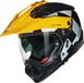 Nolan N70-2 X 06 Ruvido 341 Zwart Grijs Geel Glossy Integraalhelm Maat XXS