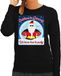 Bellatio Decorations Foute Duitsland Foute Duitsland Kersttrui / sweater - Christmas in Germany we know how to party - zwart voor dames - kerstkleding / kerst outfit XS