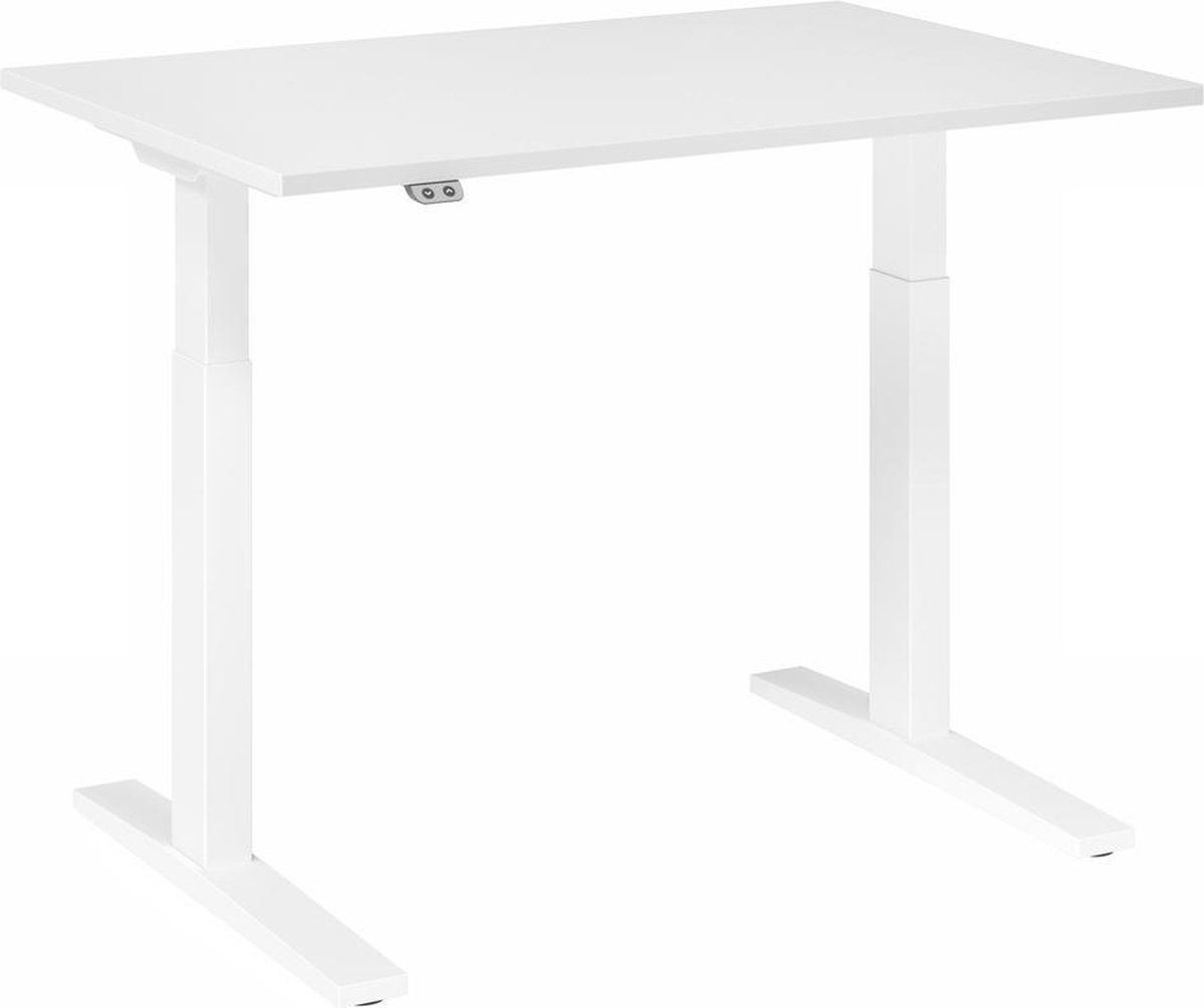 hjh OFFICE PRO XMKA 12 W Elektrisch in hoogte verstelbaar - Wit 120x80