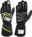 Saoumiane OMP SPORT Mannen Rijhandschoenen Zwart/Geel M