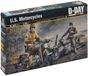 Italeri Modelbouwkit Motoren - 322 U.S. Motorcycles D-Day Plastic - 1:35
